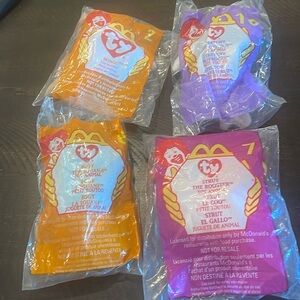 Ty‎ McDonald’s beanie teeny babies lot of 4